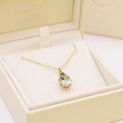 Green Amethyst Pendant - Pure Balance